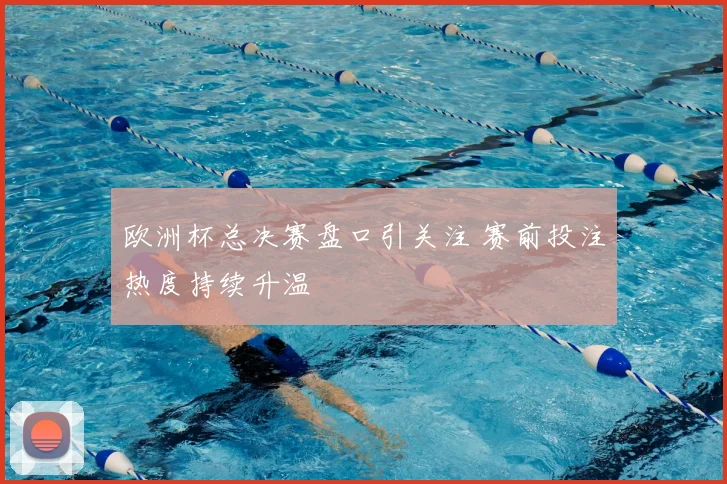 欧洲杯总决赛盘口引关注 赛前投注热度持续升温