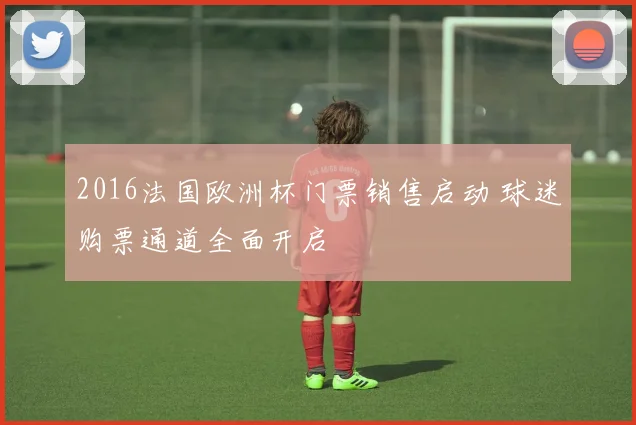 2016法国欧洲杯门票销售启动 球迷购票通道全面开启