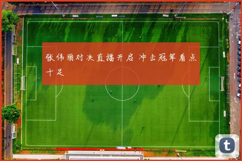 张伟丽对决直播开启 冲击冠军看点十足